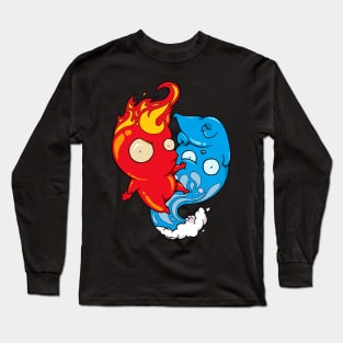 Fire and Water Long Sleeve T-Shirt